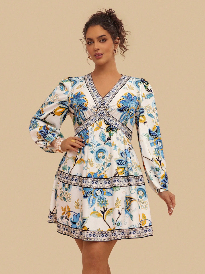 Rochie midi SHEIN, mix culori