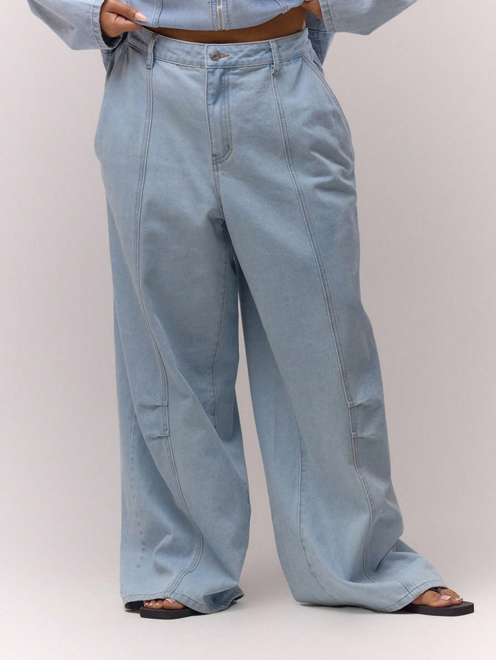 Jeans SHEIN, albastru