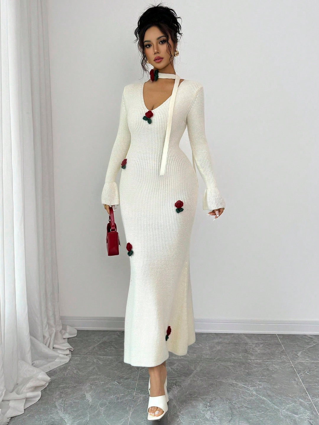 Rochie SHEIN, portocaliu