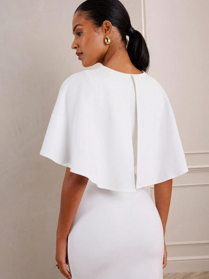 Rochie maxi SHEIN, alb