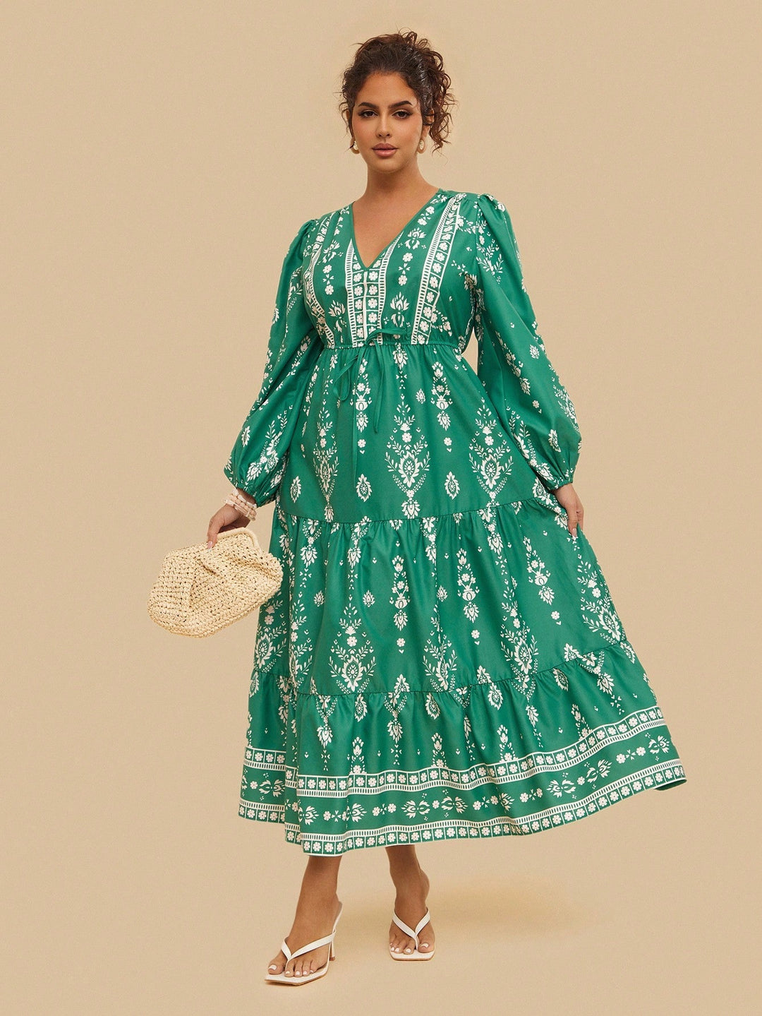 Rochie SHEIN, verde
