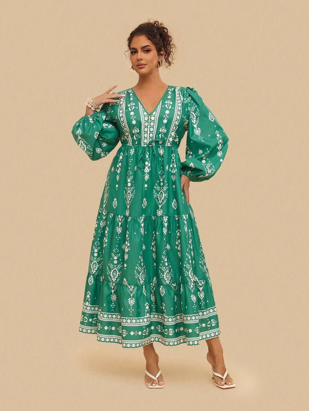 Rochie SHEIN, verde