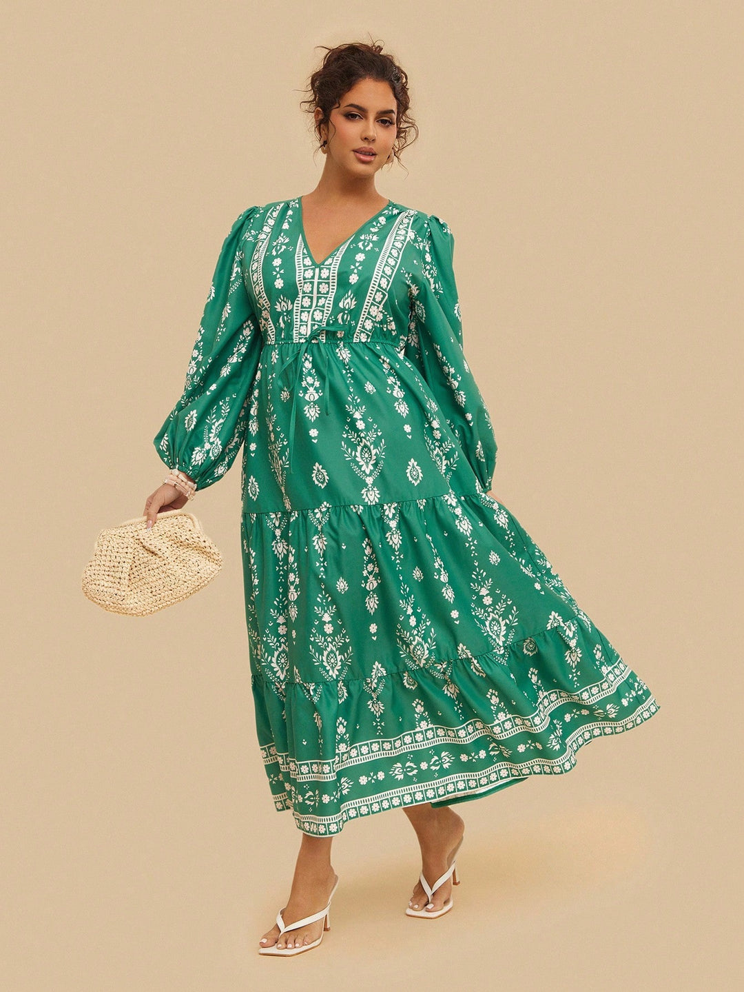 Rochie SHEIN, verde