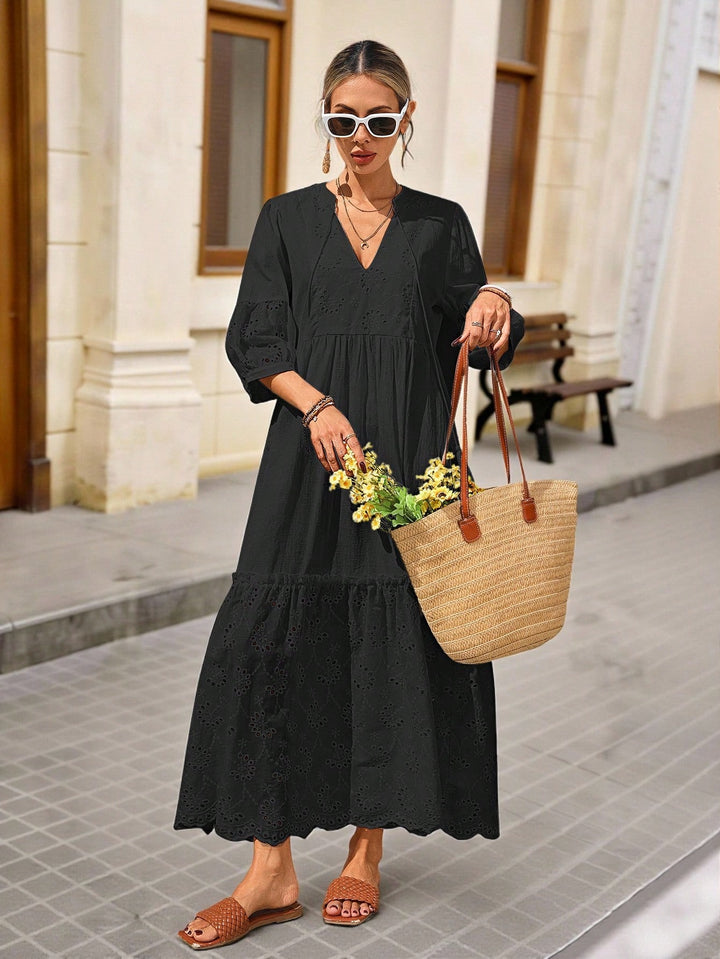 Rochie maxi SHEIN, negru