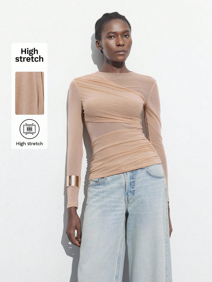 Tricou SHEIN, portocaliu