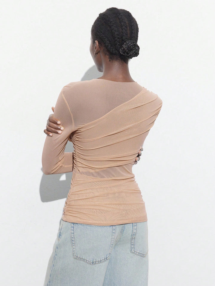 Tricou SHEIN, portocaliu