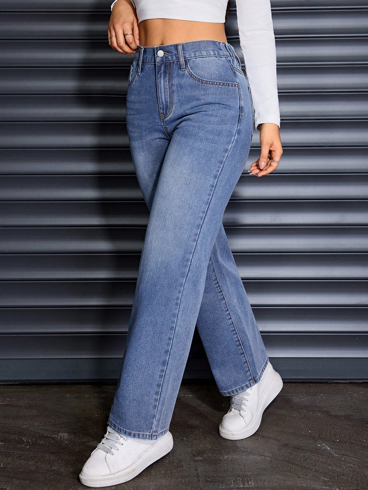 Jeans SHEIN, albastru