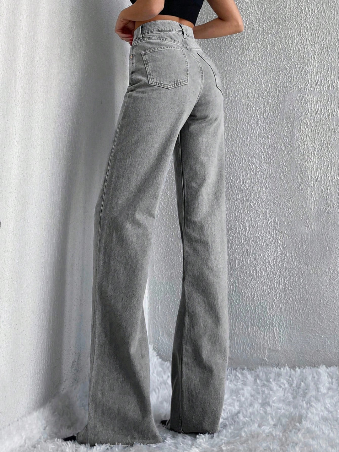 Jeans SHEIN, gri