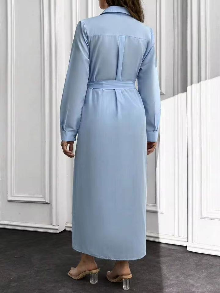 Rochie maxi SHEIN, albastru