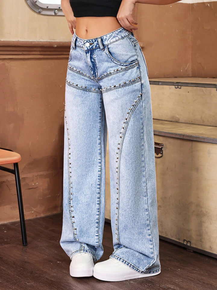 Jeans SHEIN, albastru