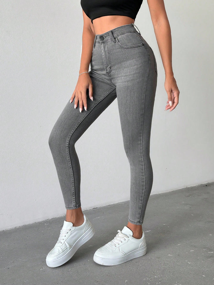 Jeans SHEIN, albastru
