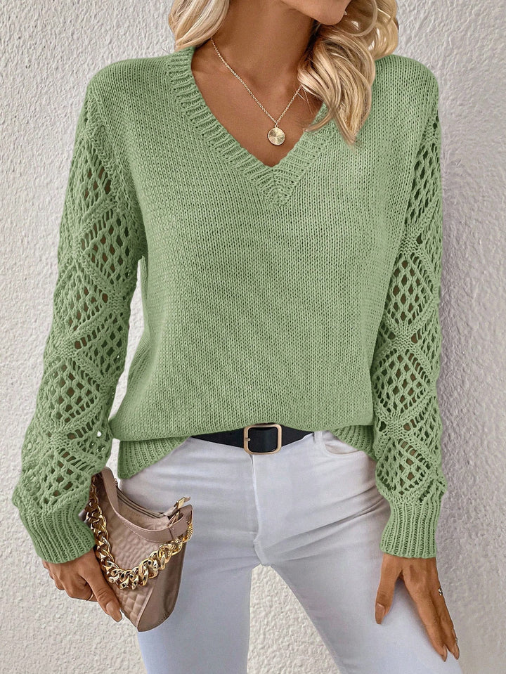 Pulover SHEIN, verde