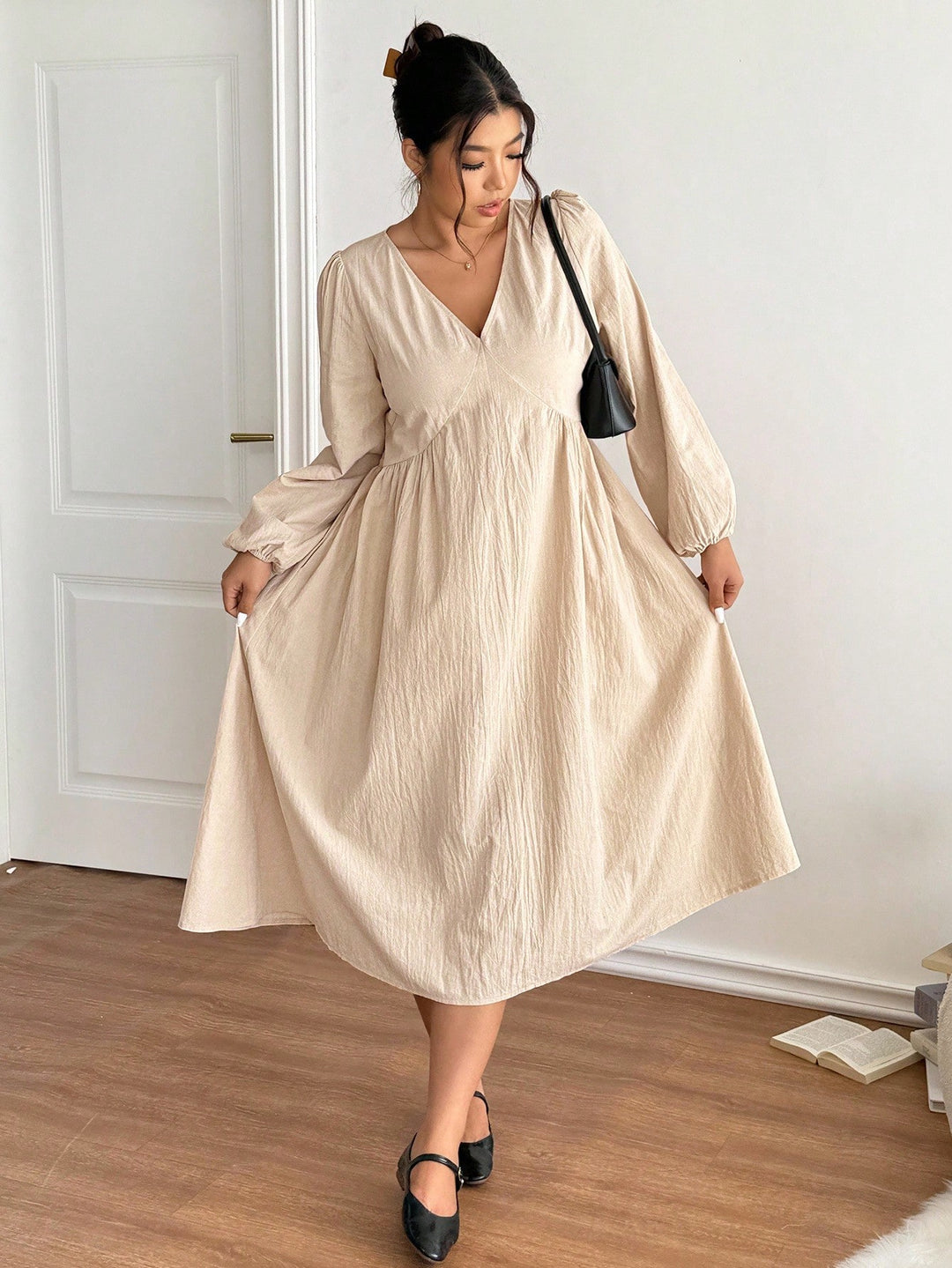 Rochie SHEIN, kaki