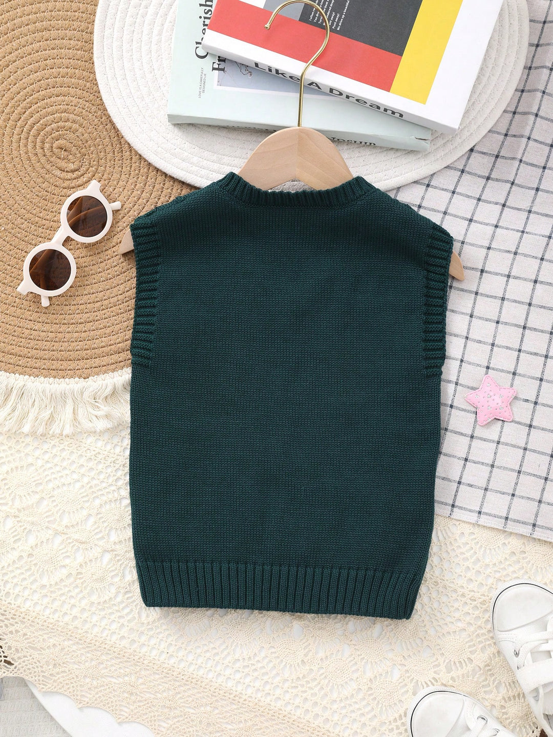 Pulover SHEIN, verde