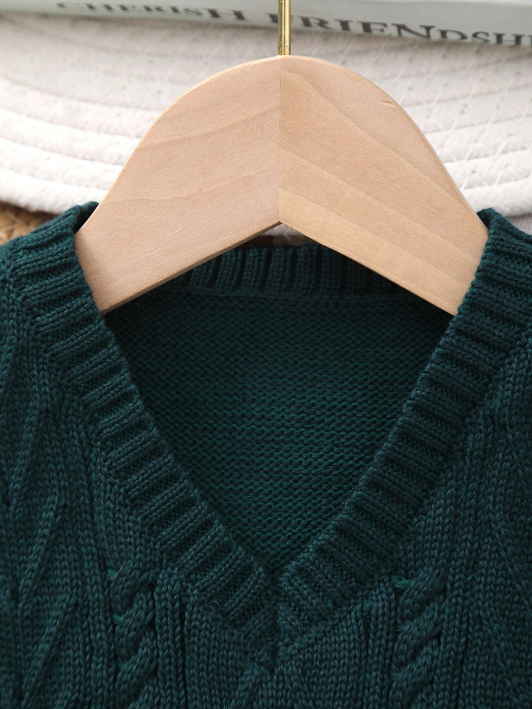 Pulover SHEIN, verde