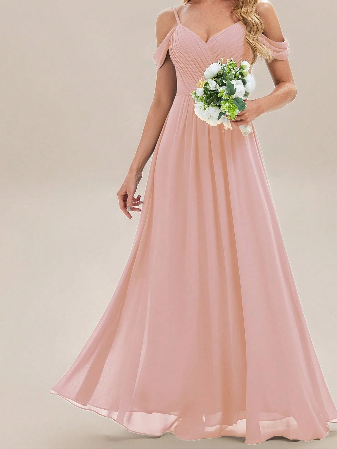 Rochie maxi SHEIN, roz