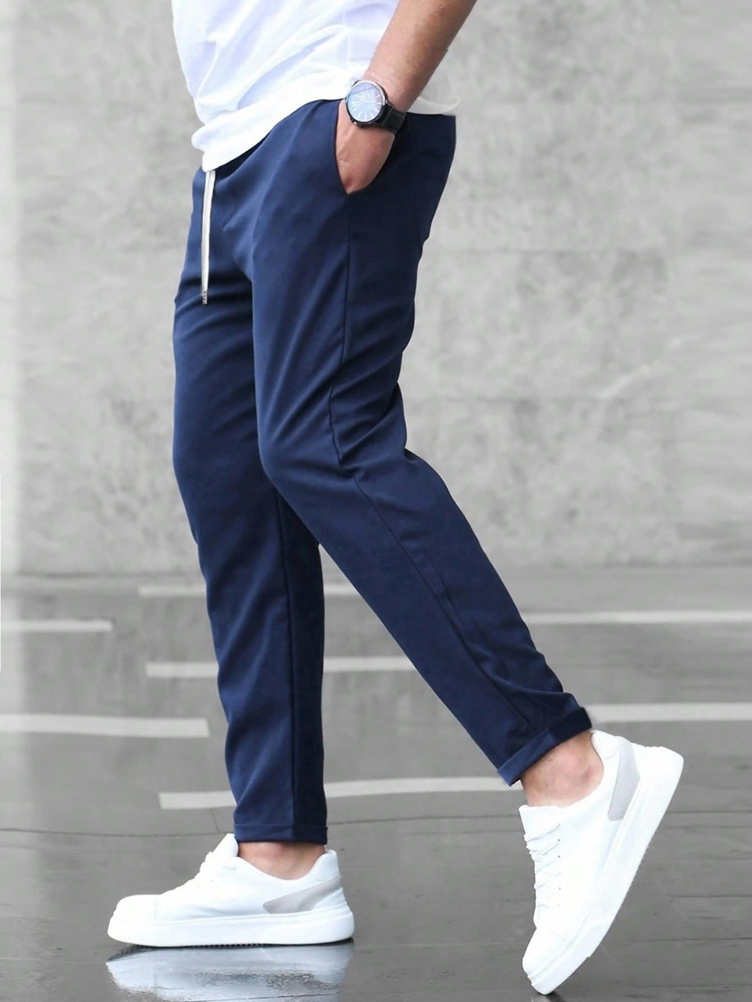 Pantalon SHEIN, albastru