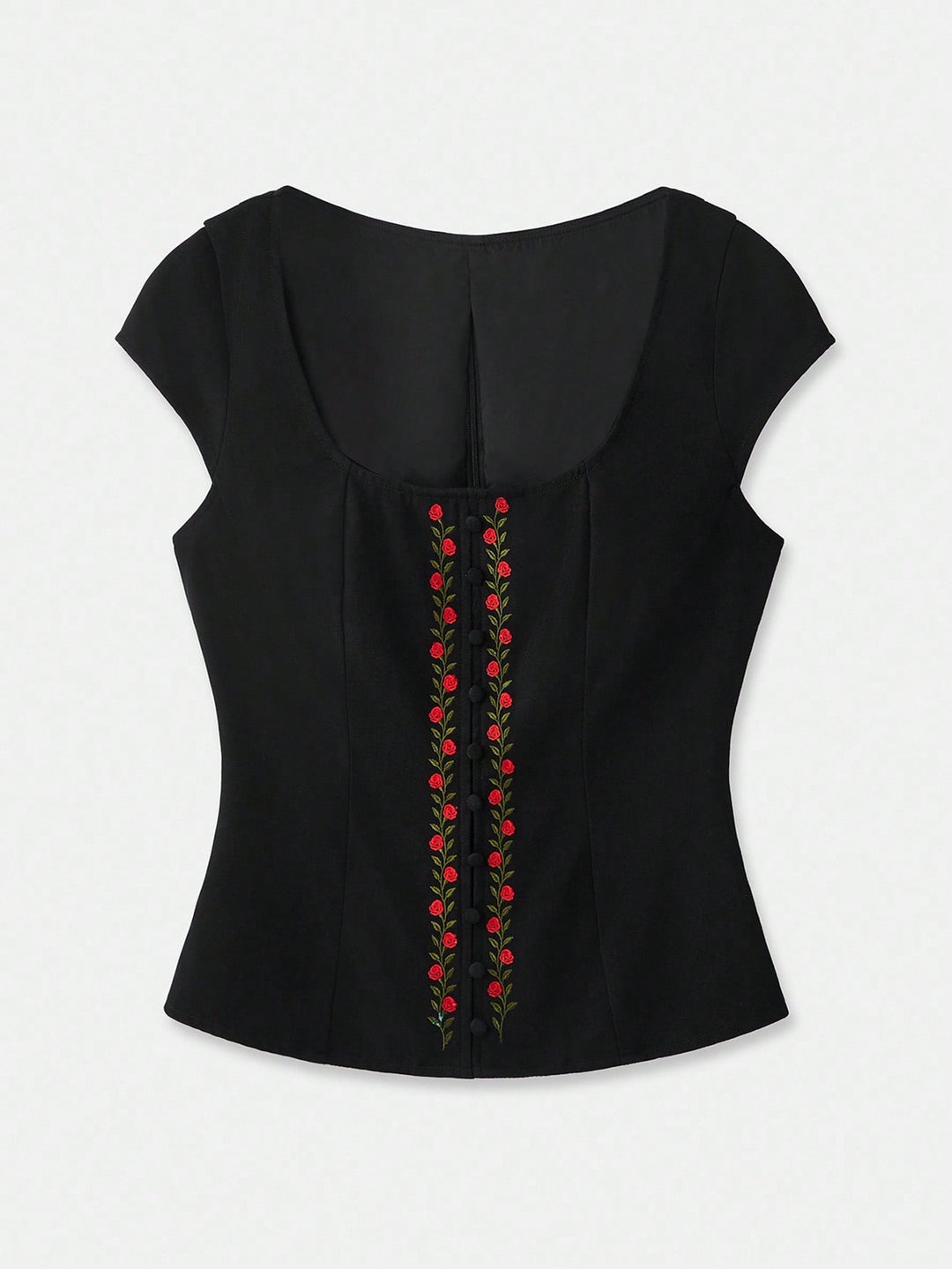 Top SHEIN, negru