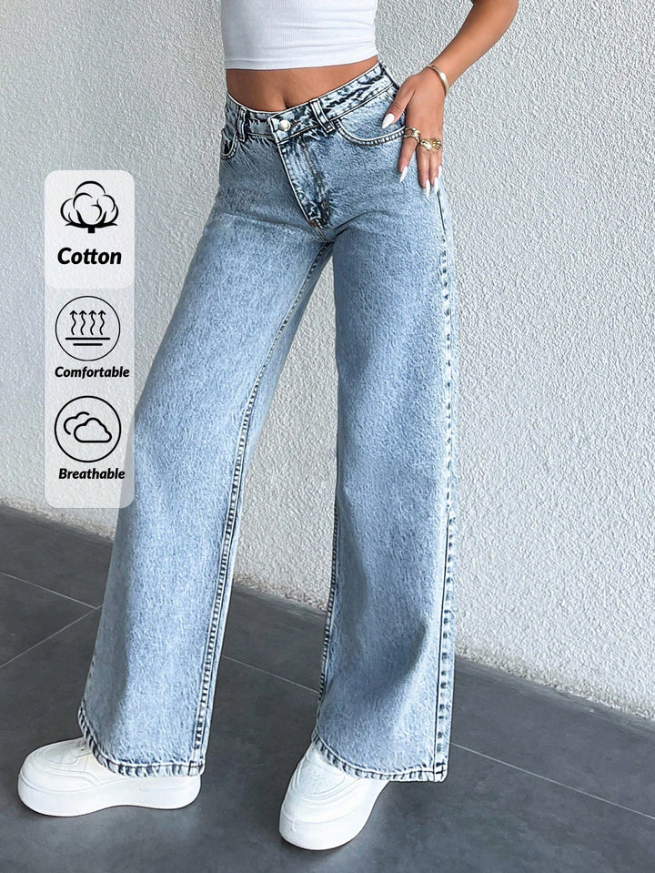 Jeans SHEIN, albastru