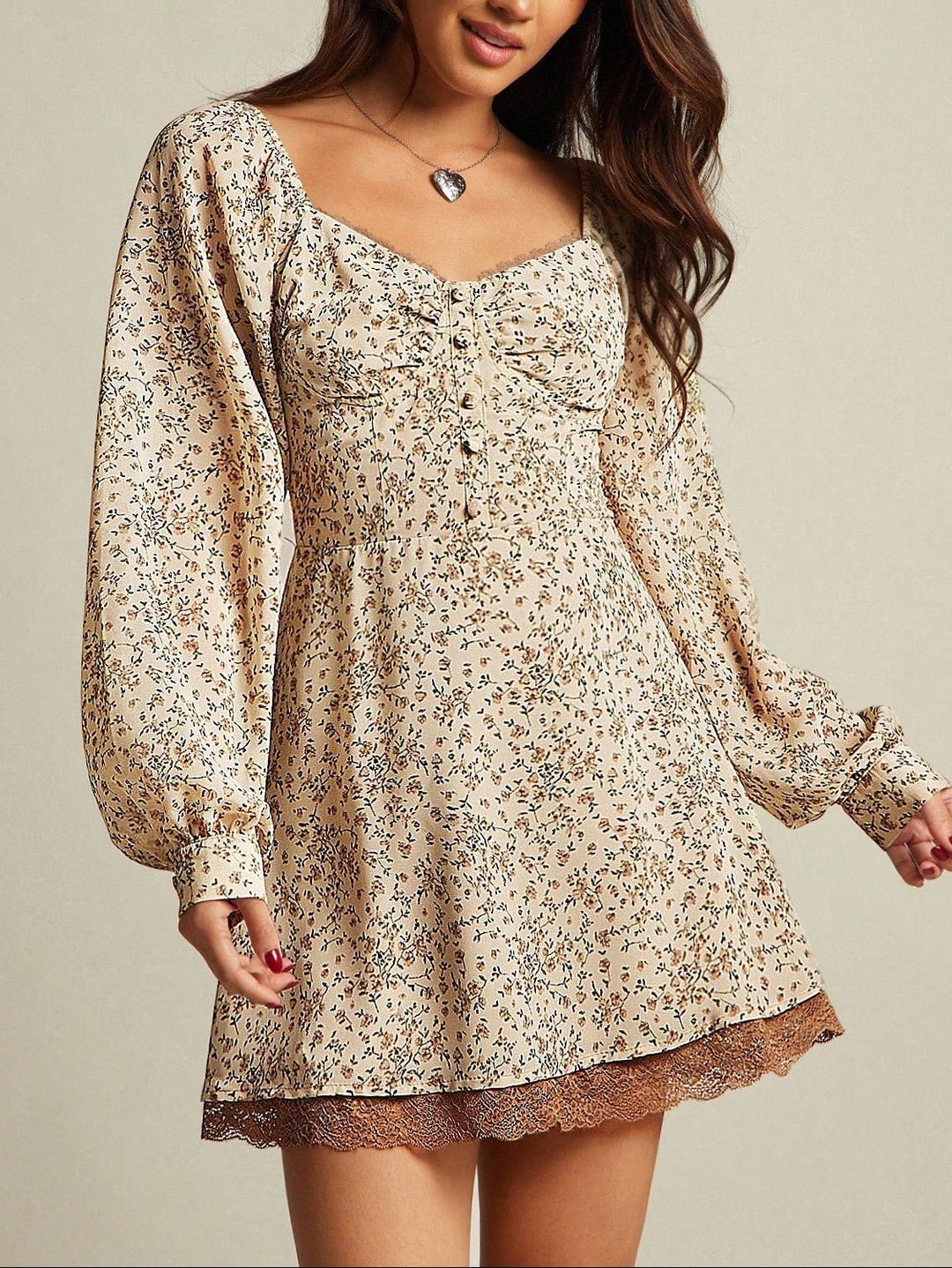 Rochie mini Shein, bej