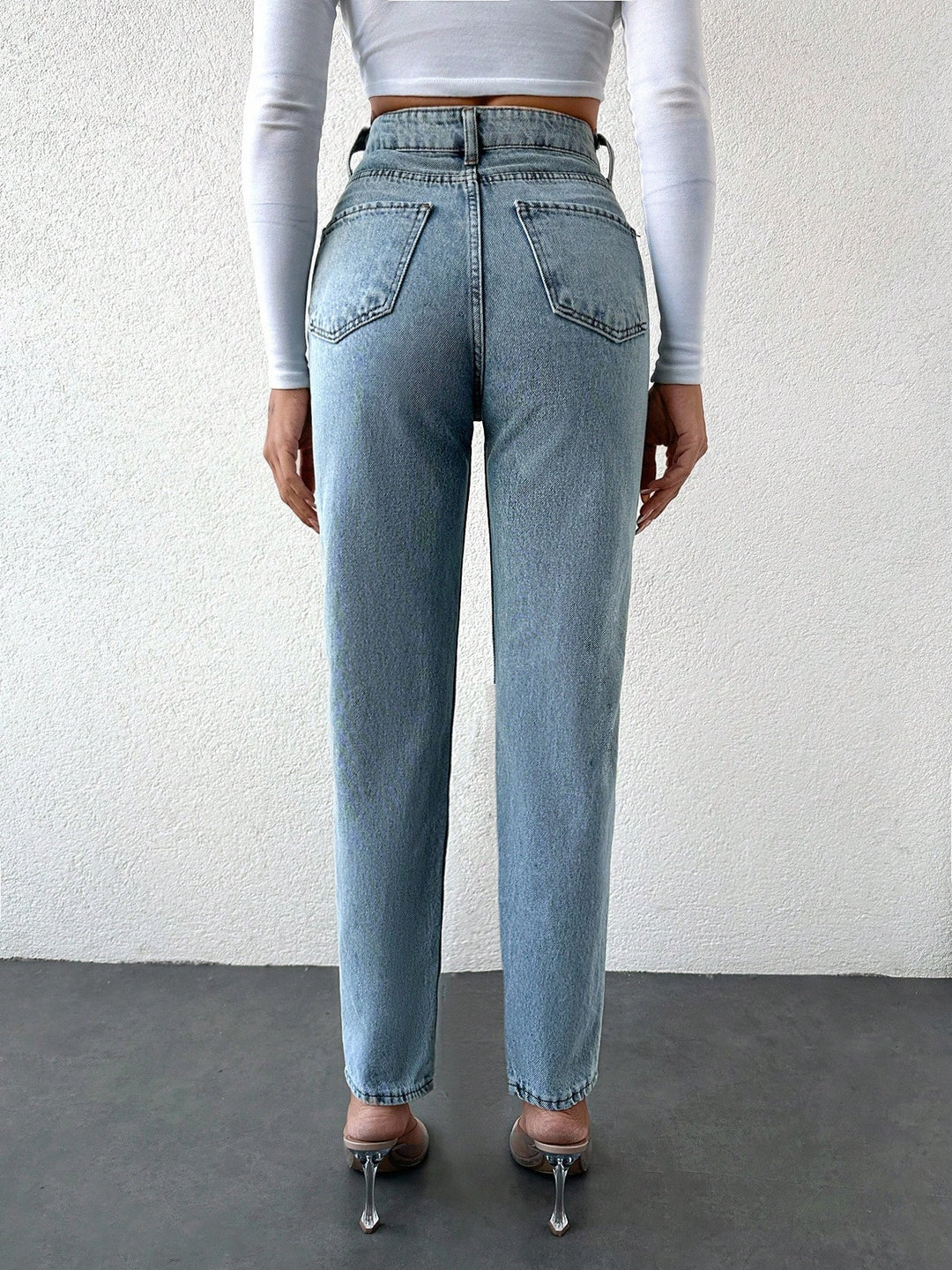 Jeans SHEIN, albastru