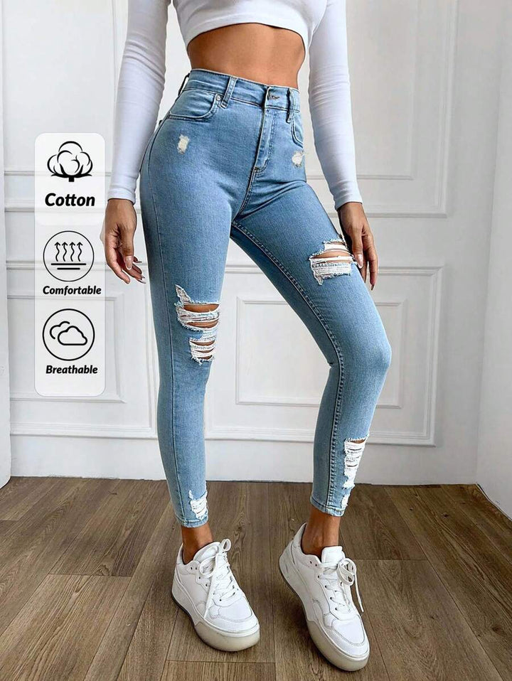 Jeans SHEIN, albastru