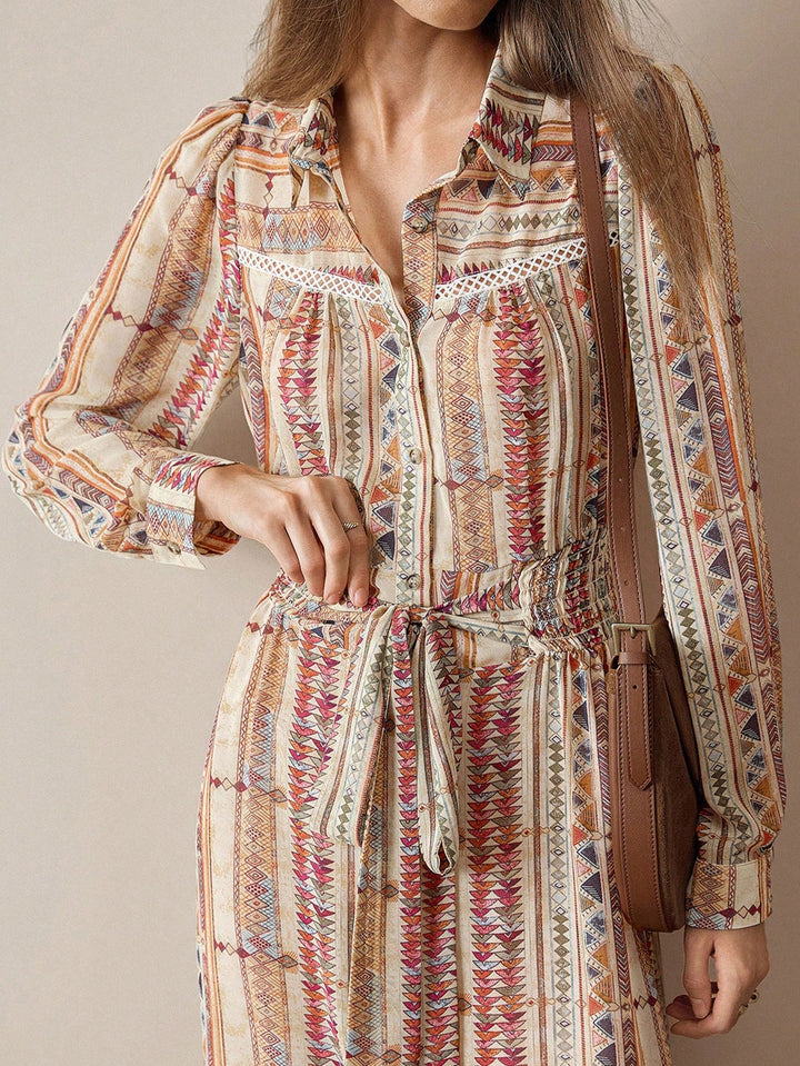 Rochie maxi SHEIN, mix culori