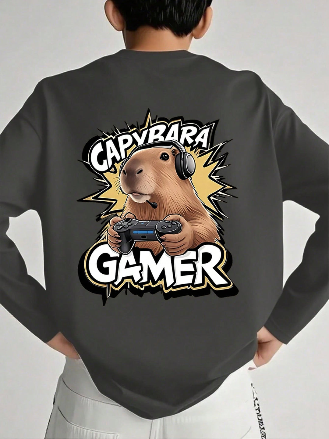 Tricou SHEIN, gri