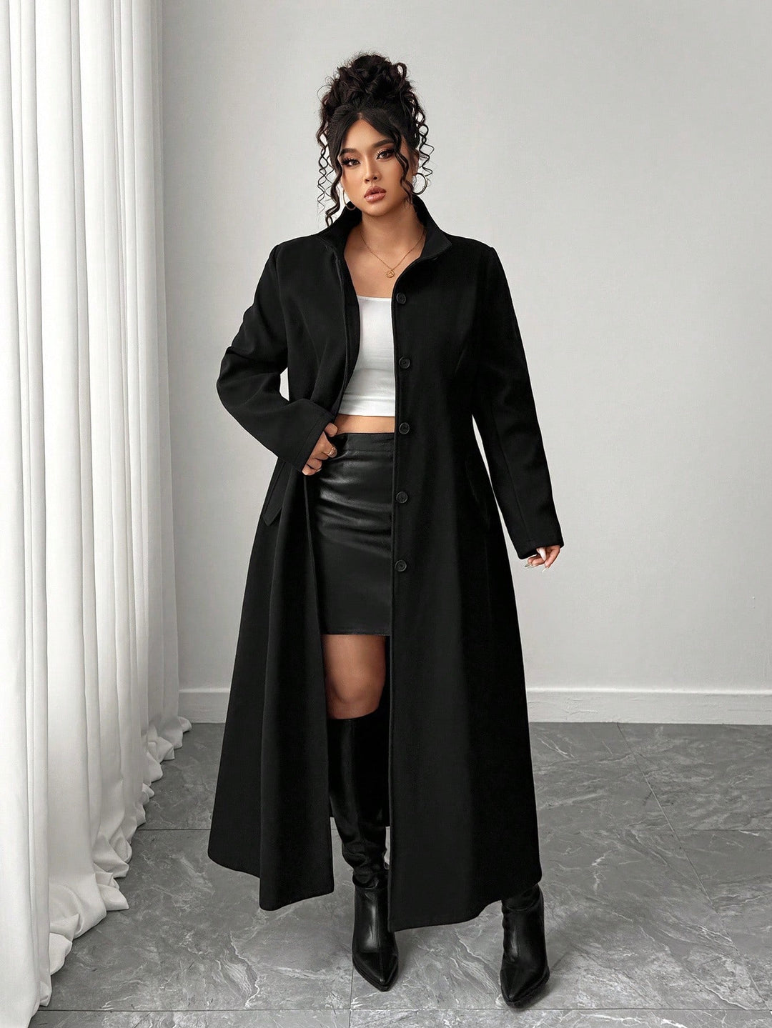 Palton SHEIN, negru