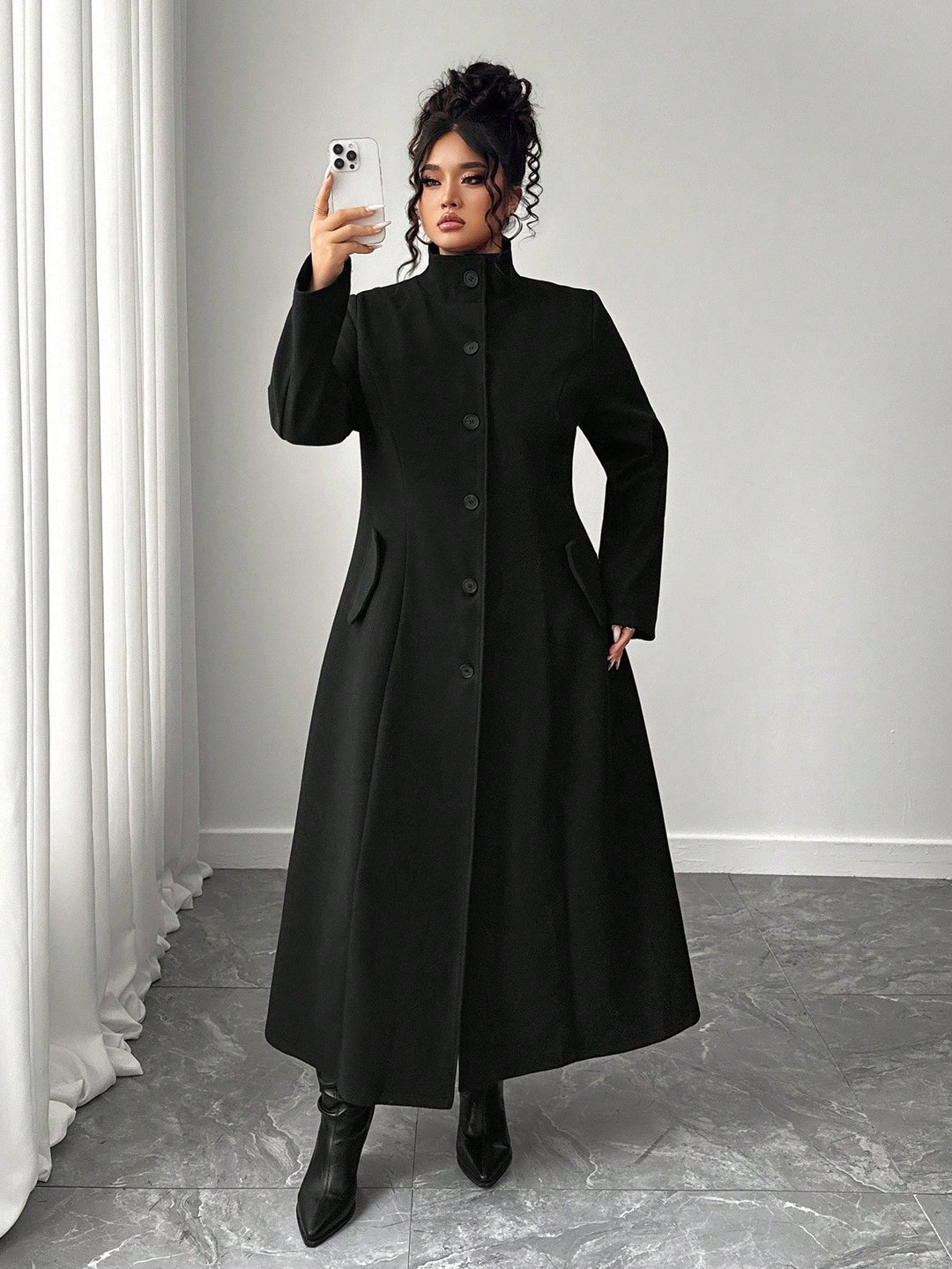 Palton SHEIN, negru