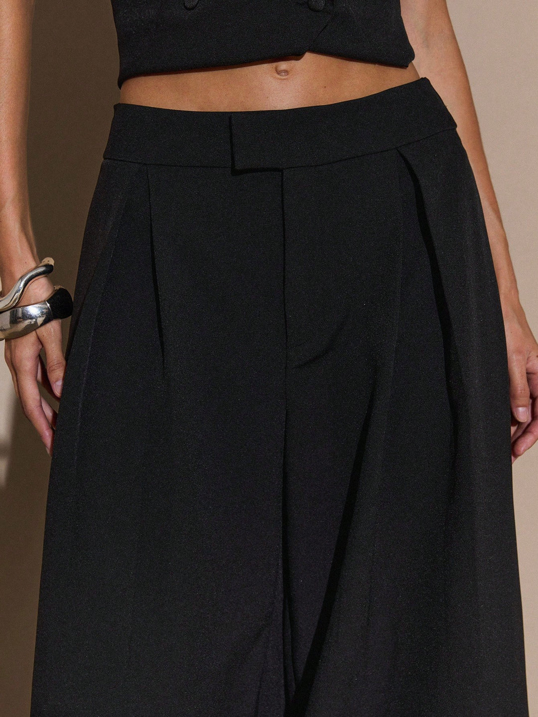 Pantaloni SHEIN, negru