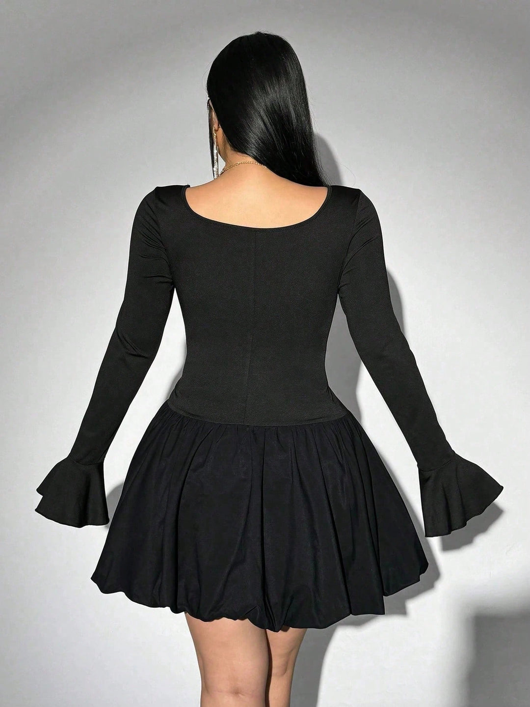 Rochie mini SHIEN, negru