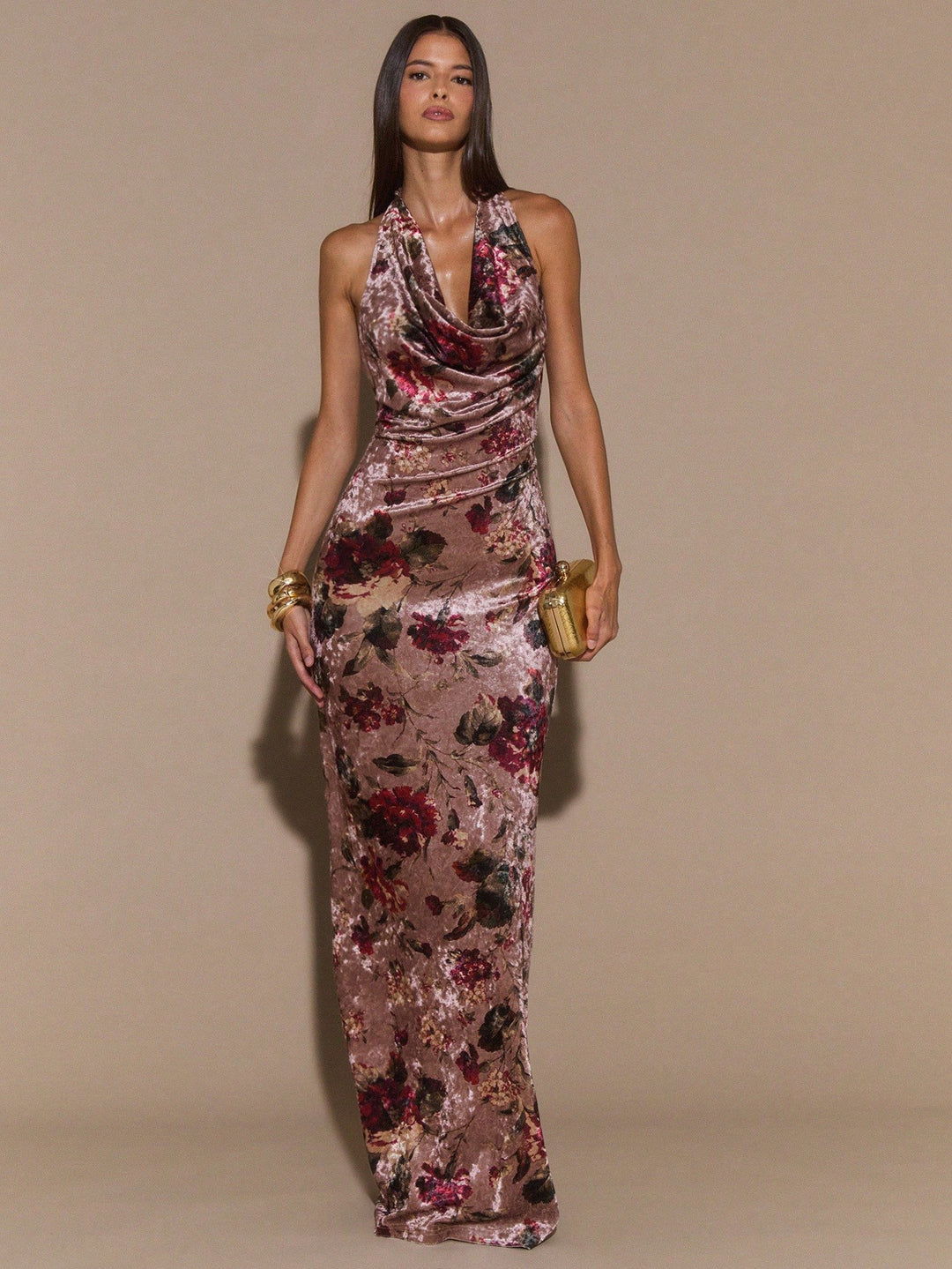 Rochie maxi SHEIN, mix culori