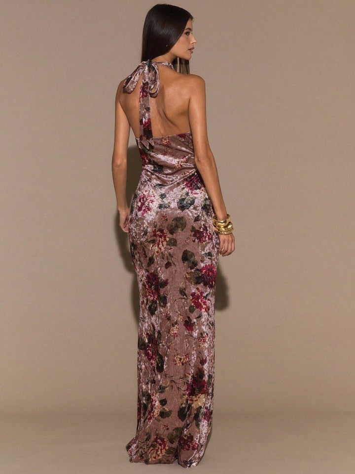 Rochie maxi SHEIN, mix culori