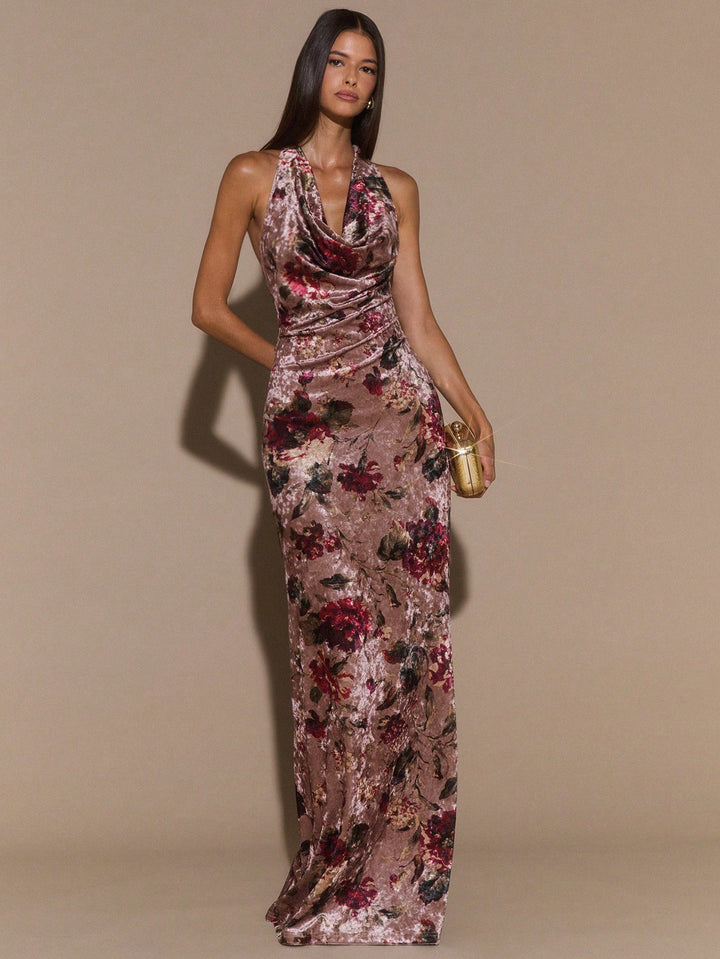 Rochie maxi SHEIN, mix culori