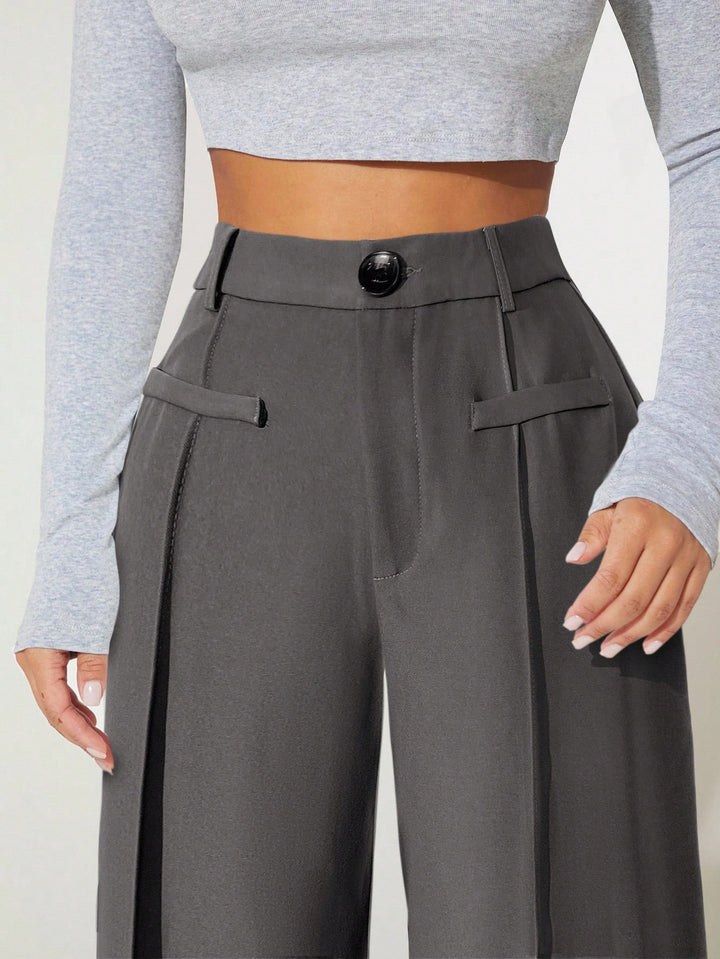 Pantaloni SHEIN, gri