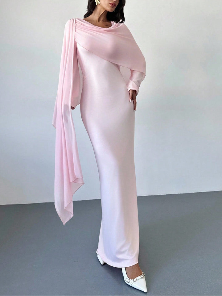 Rochie maxi SHEIN, roz