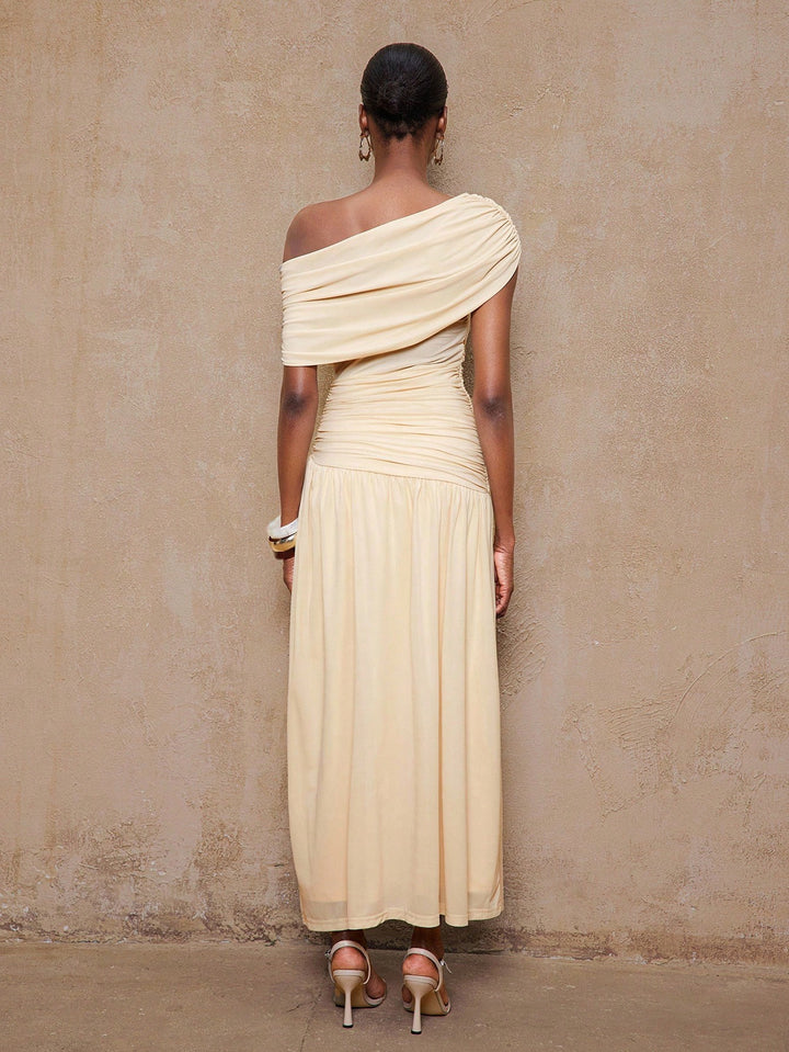 Rochie maxi SHEIN, portocaliu