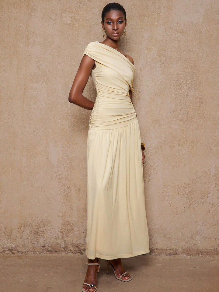 Rochie maxi SHEIN, portocaliu