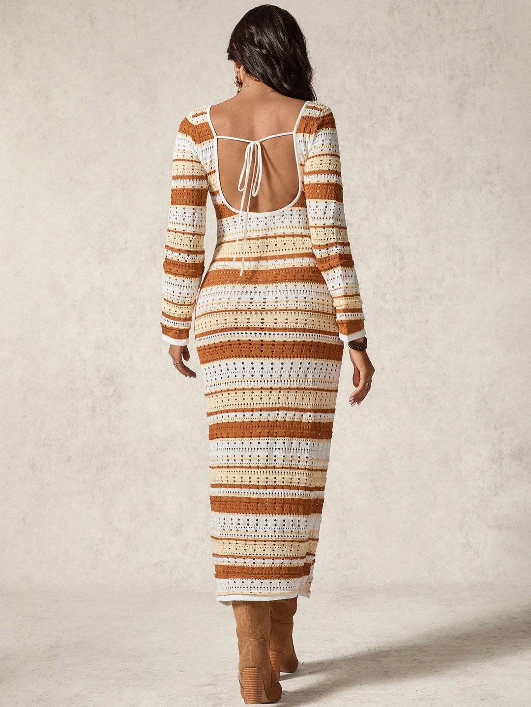 Rochie midi SHEIN, mix culori