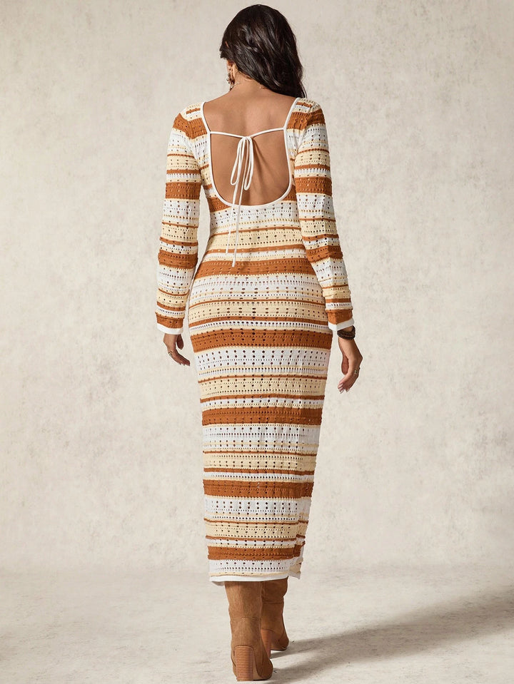 Rochie midi SHEIN, mix culori