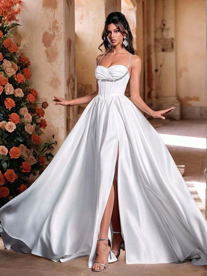 Rochie de mireasă SHEIN, alb