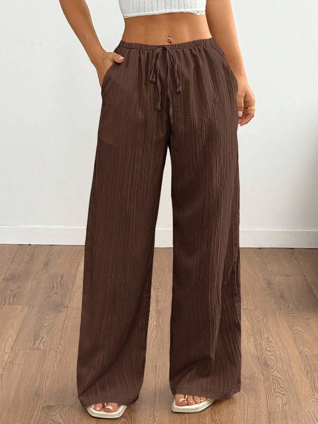 Pantaloni Shein, maro