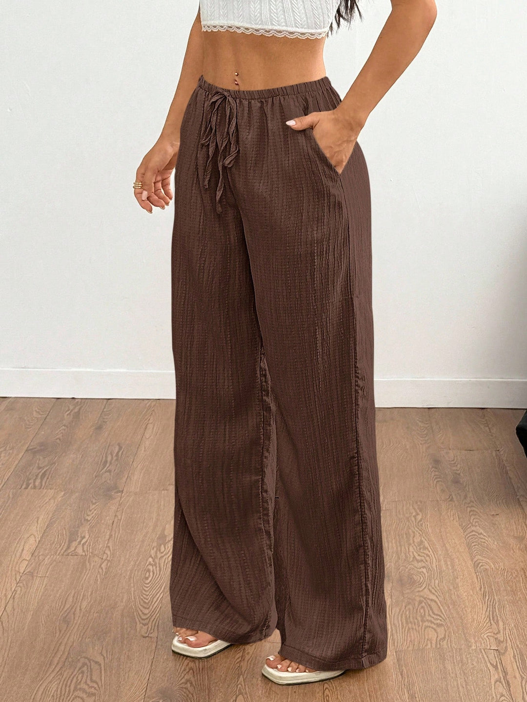 Pantaloni Shein, maro