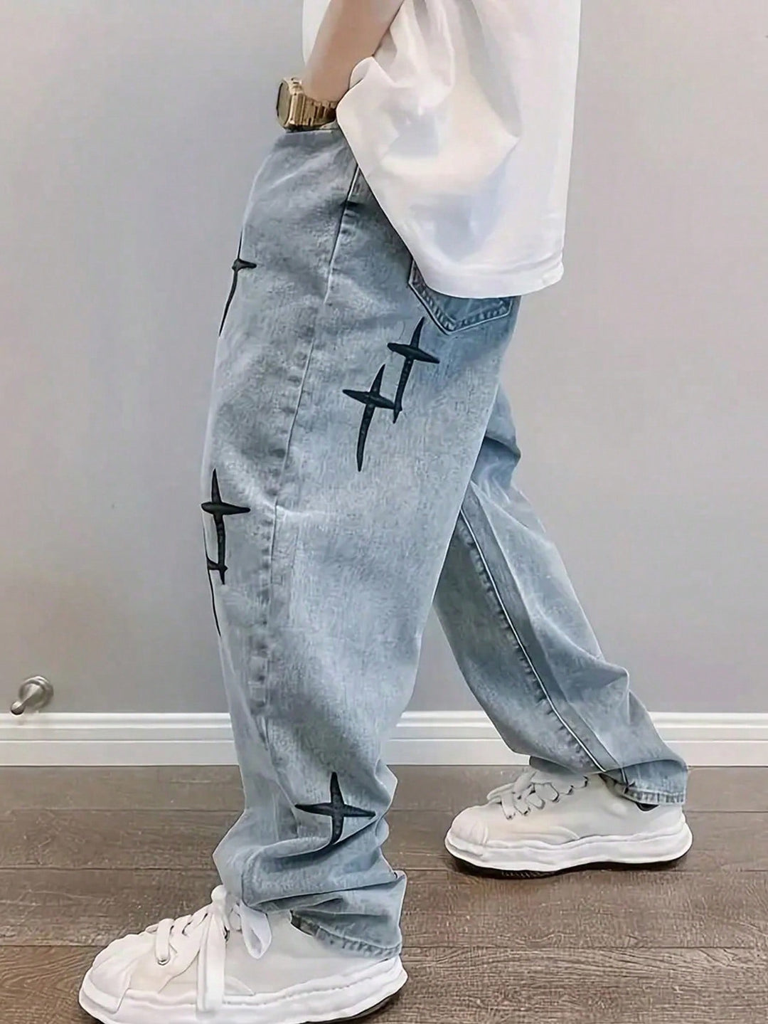Jeans SHEIN, albastru
