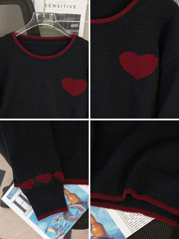 Pulover SHEIN, negru