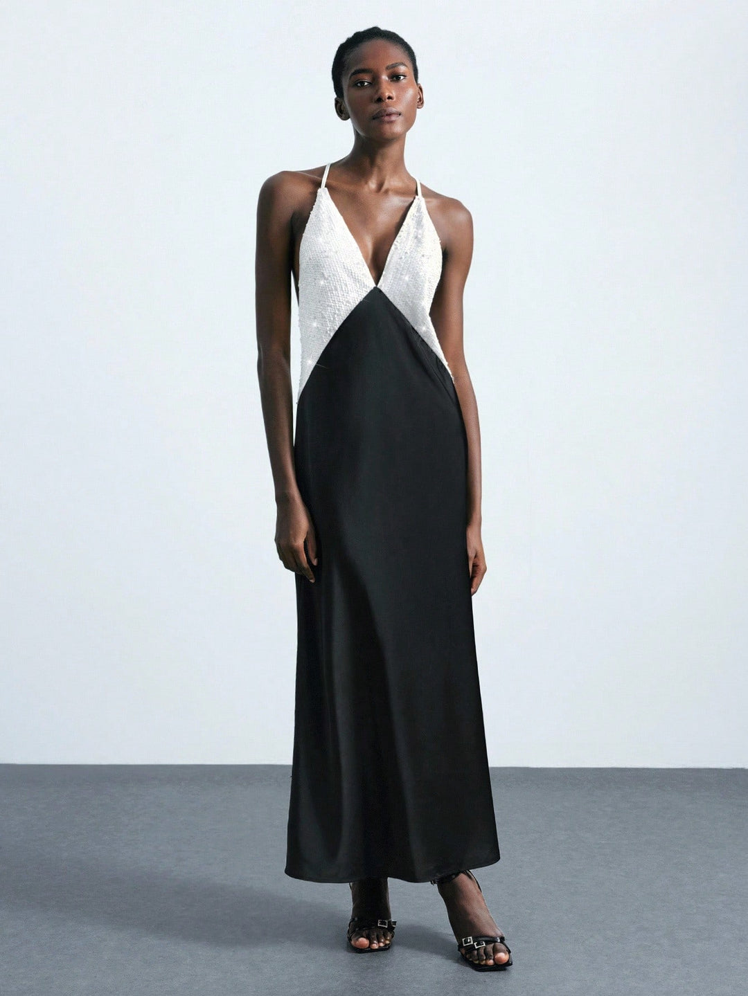 Rochie maxi SHEIN, mix culori