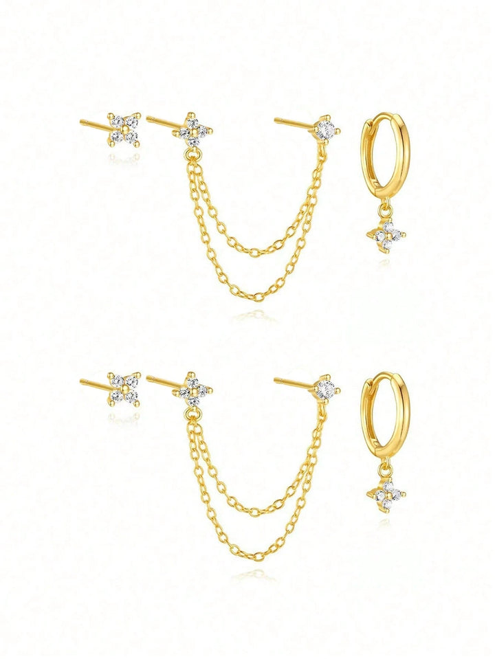Set cercei SHEIN, auriu
