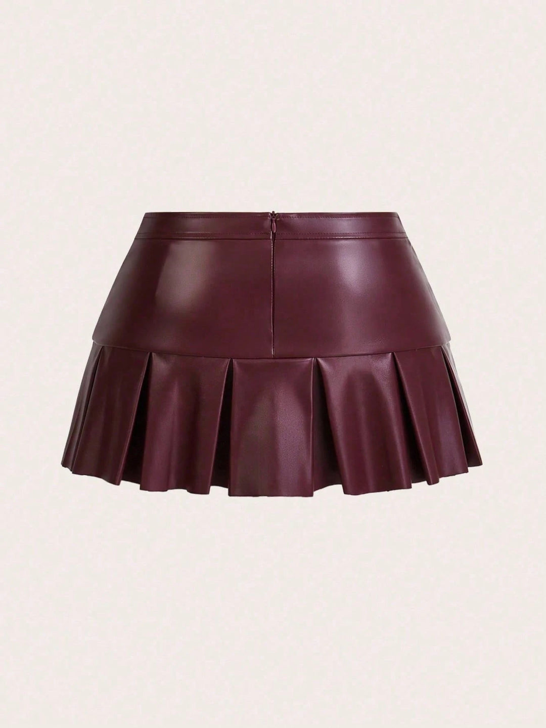SHEIN mini szoknya, bordó