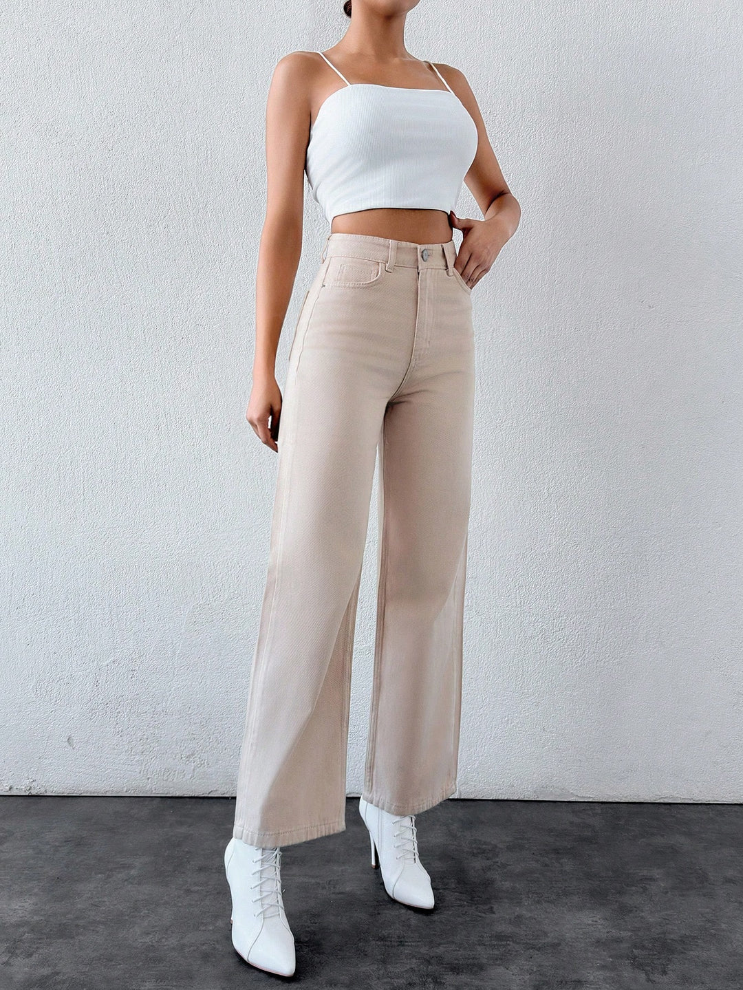 Jeans SHEIN, bej